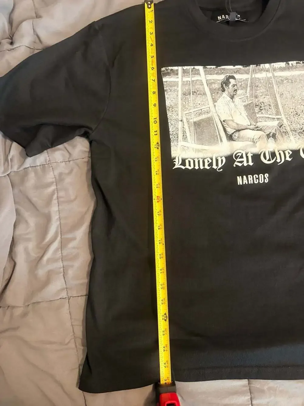 Reason Clothing x Narcos 'Lonely At The Top' Pablo Escobar Graphic T-Shirt